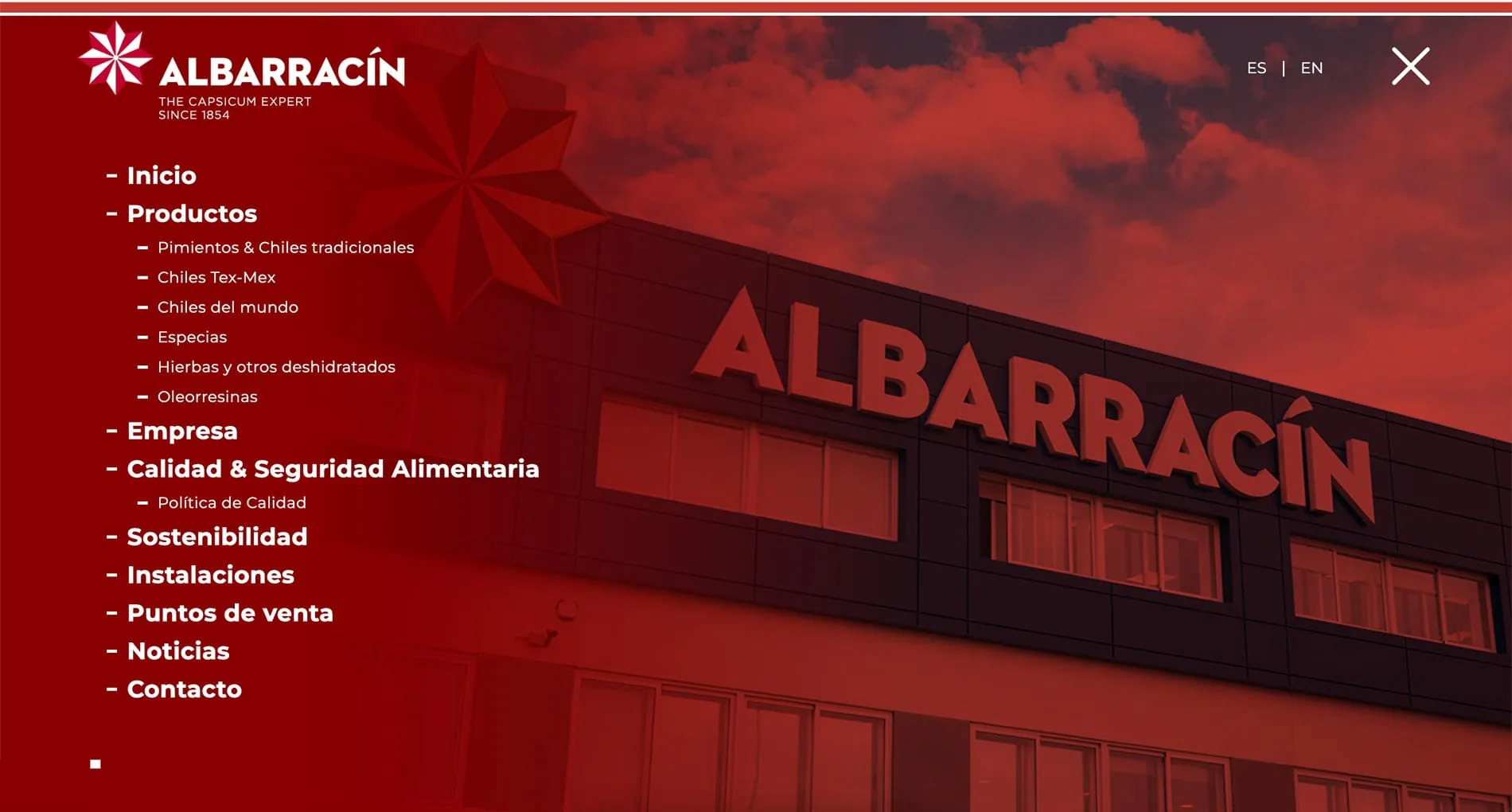 Captura 03 del proyecto Albarracín diseñada por Matthias Vera