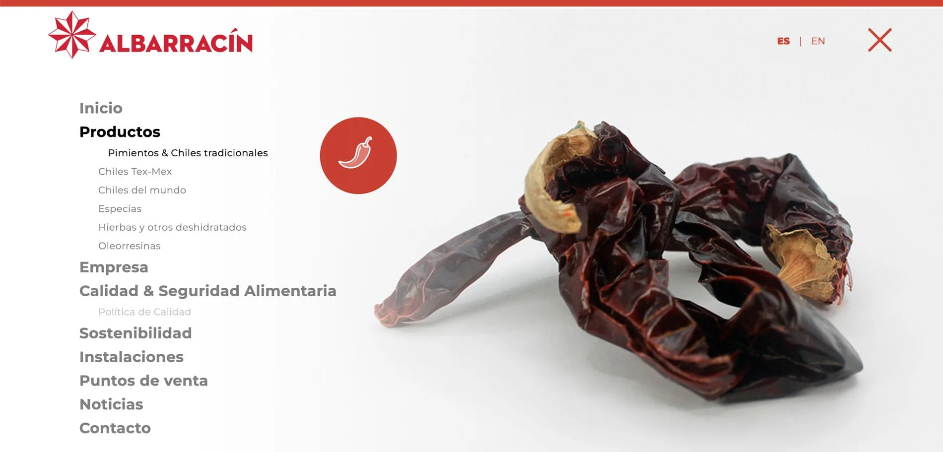 Captura 04 del proyecto Albarracín diseñada por Matthias Vera